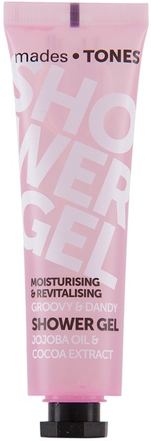 MADES Żel pod prysznic z olejkiem jojoba i ekstraktem kakao 65ml