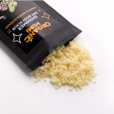 ORGANIC MiMi Shimmer peeling do ciała marakuja i awokado 150g