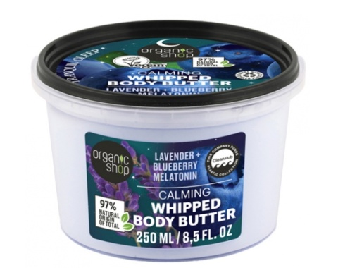 ORGANIC SHOP Kojące puszyste masło do ciała For Tender Sleep 250 ml