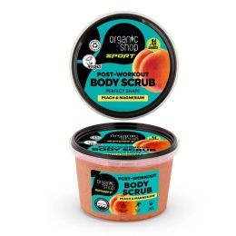 ORGANIC SHOP Peeling po treningu z brzoskwinią i magnezem 250 ml