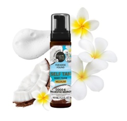 ORGANIC SHOP Samoopalająca pianka do ciała Medium 160 ml