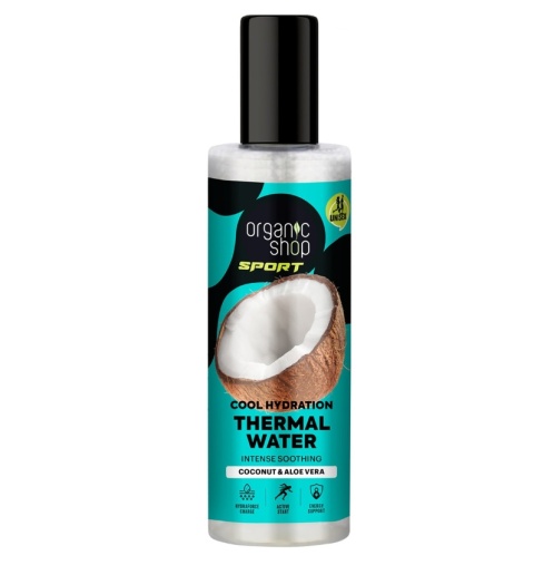 ORGANIC SHOP Woda termalna w sprayu chłodząca i nawilżająca 200 ml