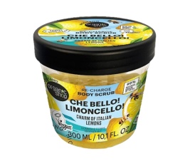 ORGANIC SHOP Peeling do ciała o cytrusowym aromacie włoskich cytryn z orzeźwiającą esencją limoncello 300ml