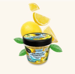 ORGANIC SHOP Peeling do ciała o cytrusowym aromacie włoskich cytryn z orzeźwiającą esencją limoncello 300ml