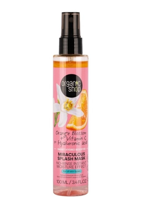 ORGANIC SHOP Wielofunkcyjna maseczka w sprayu do twarzy 100ml