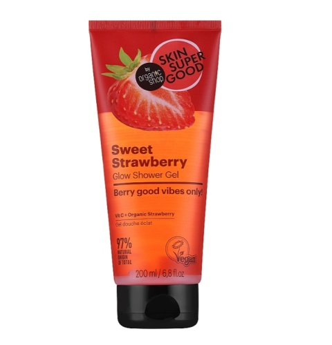 ORGANIC SHOP Żel pod prysznic słodka truskawka 200ml