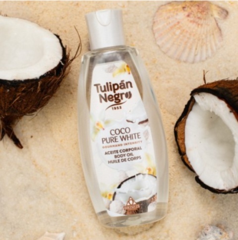 Tulipan Negro Olejek do ciała Delikatny kokos 200ml