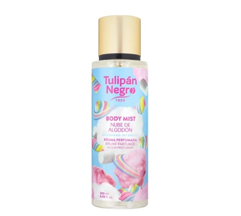 Tulipan Negro Perfumowany spray do ciała Bawełniana chmura 250ml