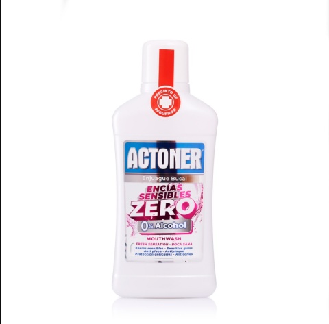 Tulipan Negro Płyn do płukania ust ACTONER ZERO ENCÍAS SENSIBLES 500ML