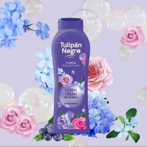Tulipan Negro Żel pod prysznic Kwiatowy sen 650ml