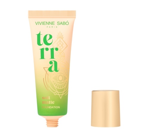 VIVIENNE SABO Podkład Terra soft matte ton 03 ciemny beż 23ml