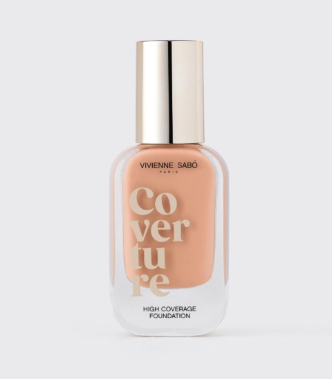 VIVIENNE SABO Trwały podkład Coverture ton 04 złoty beż 28ml