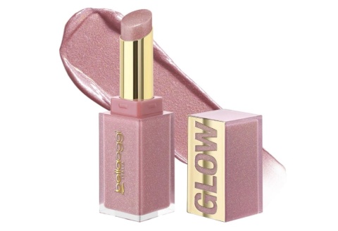 BellaOggi Błyszczyk do ust z wykończeniem z drobinkami szklanymi 3D ton Rose Gold 3g