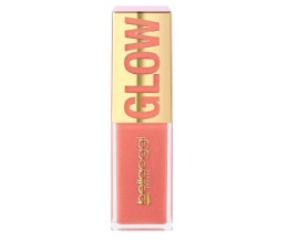 BellaOggi Błyszczyk do ust z wykończeniem z drobinkami szklanymi 3D ton Dazzling Peach 3g