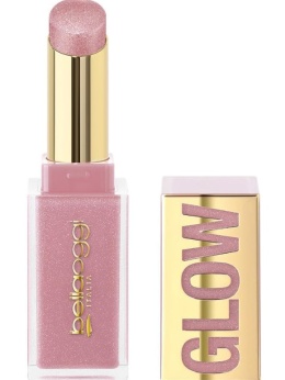 BellaOggi Błyszczyk do ust z wykończeniem z drobinkami szklanymi 3D ton Soft Rose 3g