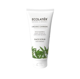 ECOLATIER Organiczny peeling do twarzy ujędrniający z konopiami 100 ml