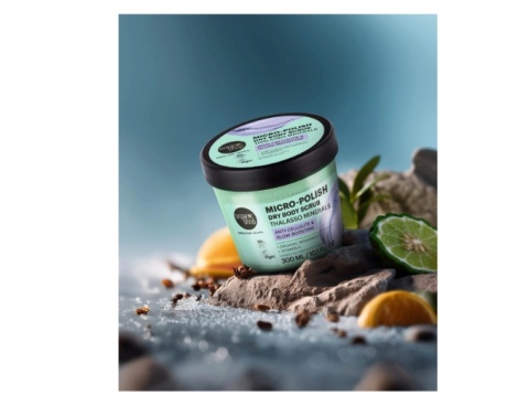 ORGANIC SHOP Mikro-polerujący suchy peeling do ciała 300 ml