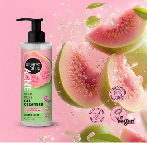 ORGANIC SHOP Żel oczyszczający pory 200ml